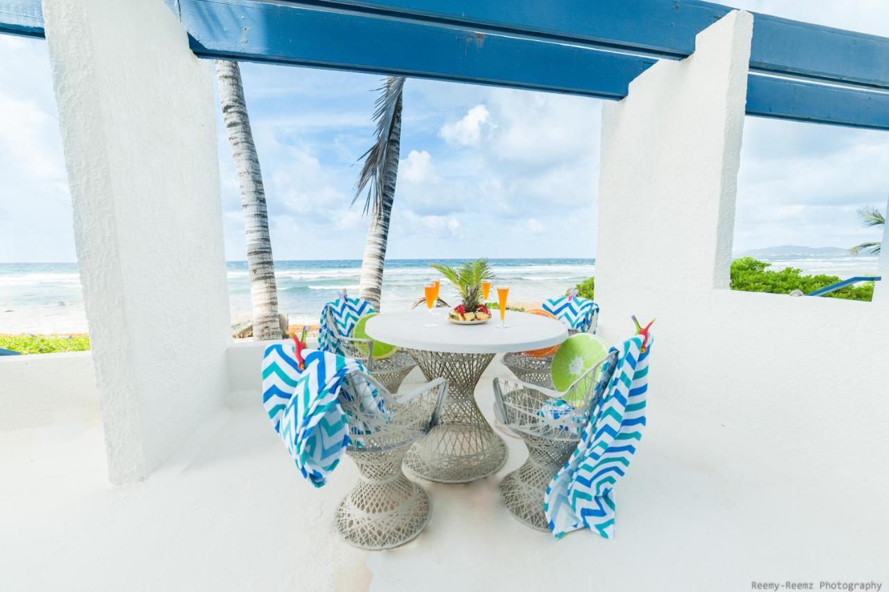 Gorgeous Ocean Views! Welcome To Bella Breeze! Beachfront 2Br 2Ba Sion Farm Bagian luar foto